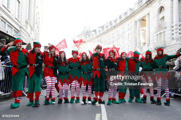 Dozens of Elves were joined by over 300 childrenÕs characters, entertainers, marching bands, floats and flying balloons and an estimated 800,000...