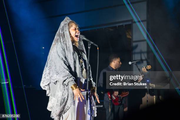 Erykah Badu live in concert at The Anthem on November 18, 2017 in Washington, DC.