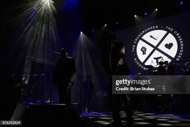 Wes Felton and Raheem DeVaughn of R&B duo The Cross Rhodes performs live in concert at The Anthem on November 18, 2017 in Washington, DC.