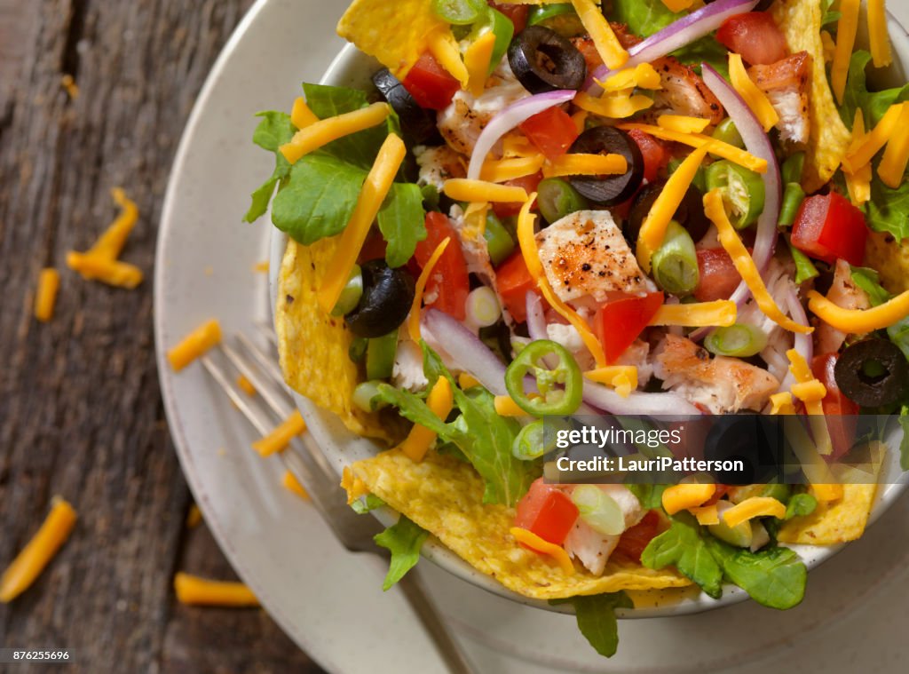 Grilled Chicken Taco Salad