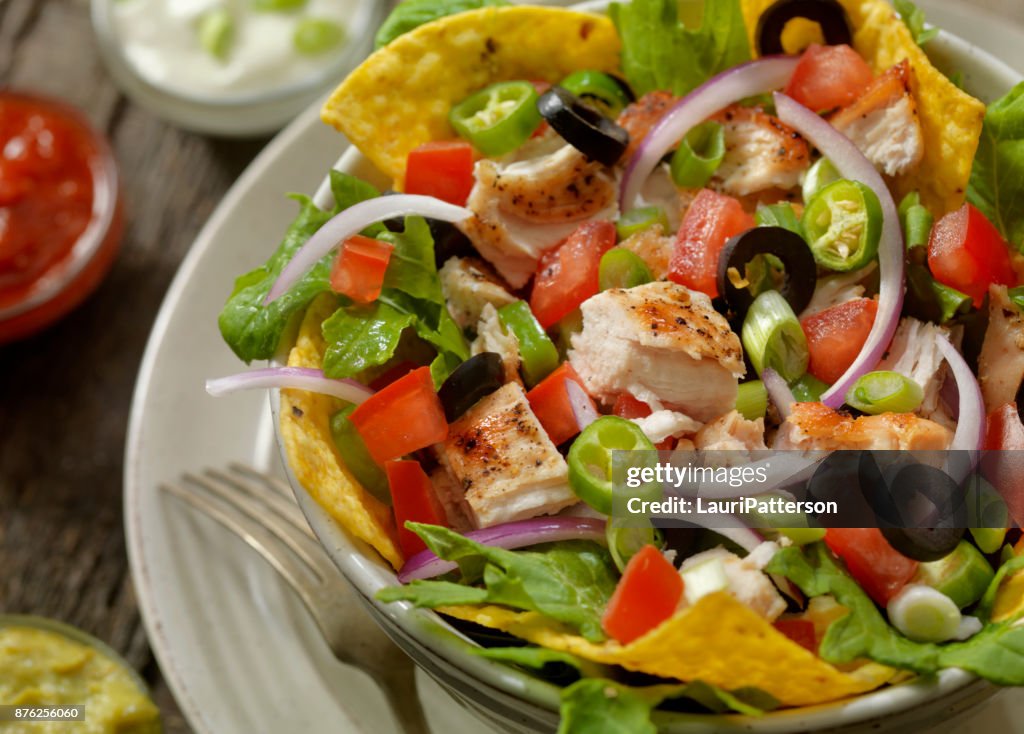 Grilled Chicken Taco Salad
