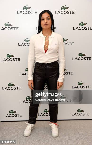 Mabel McVey attends Lacoste VIP Lounge at the 2017 ATP World Tour Tennis Finals on November 19, 2017 in London, United Kingdom.