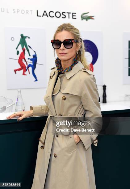 Laura Bailey attends Lacoste VIP Lounge at the 2017 ATP World Tour Tennis Finals on November 19, 2017 in London, United Kingdom.