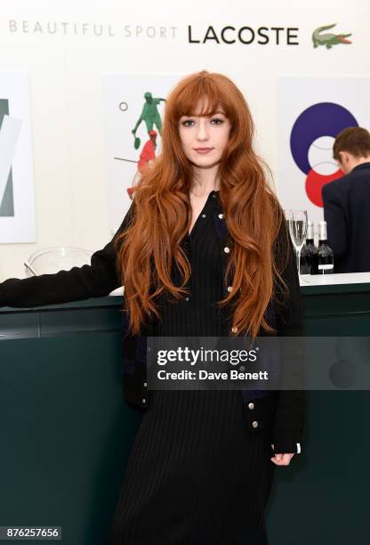 Nicola Roberts attends Lacoste VIP Lounge at the 2017 ATP World Tour Tennis Finals on November 19, 2017 in London, United Kingdom.