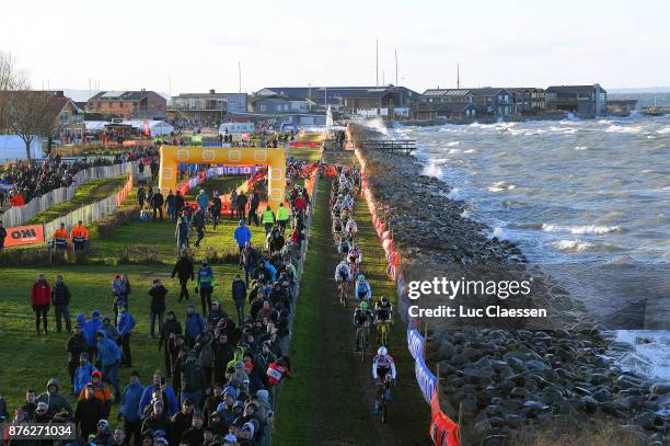 1st WC Bogense 2017 Landscape / Fans / Sea / Public / Peloton / World Cup /