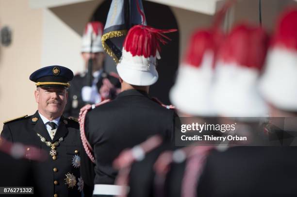 Prince Albert II of Monaco attend the Monaco National Day Celebrations on November 19, 2017 in Monaco, Monaco.