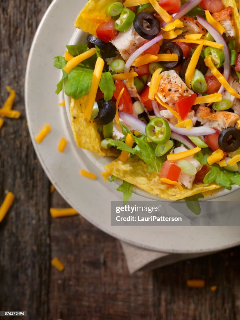 Grilled Chicken Taco Salad