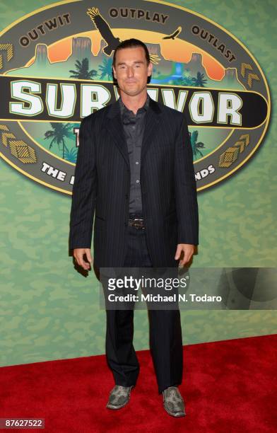 Benjamin "Coach" Wade attends CBS's "Survivor: Tocantins The Brazilian Highlands" finale at the Ed Sullivan Theater on May 17, 2009 in New York City.
