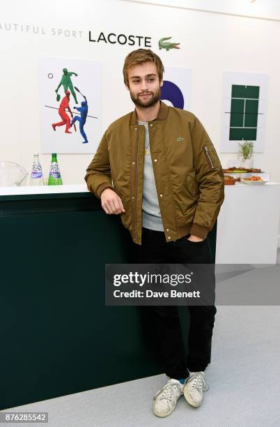 Douglas Booth attends Lacoste VIP Lounge at the 2017 ATP World Tour Tennis Finals on November 19, 2017 in London, United Kingdom.