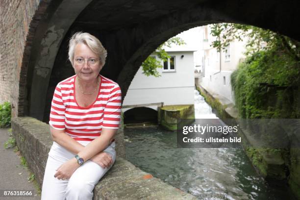 Schavan, Annette - Politician, Federal Minister of Education and Research, CDU, Germany - in Ulm