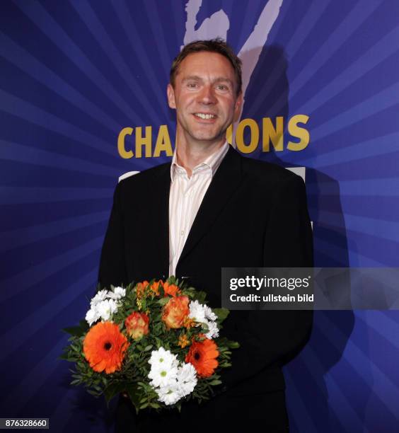 Radrennfahrer Jens Voigt aufgenommen auf der Champions Gala Sportler des Jahres im Hotel Estrel in Berlin Neukölln