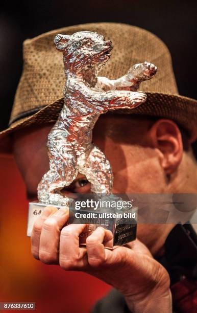 Deutschland Germany Berlin 64. Berlinale, das Internationale Filmfestival in der deutschen Hauptstadt. Abschlussabend mit der Verleihung der Bären....