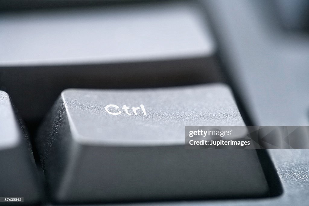 Control button on computer keyboard