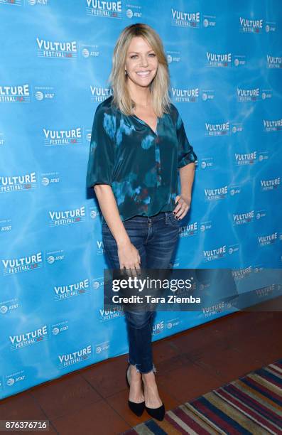 Actress Kaitlin Olson attends It's Always Sunny In Philadelphia panel during Vulture Festival Los Angeles at Hollywood Roosevelt Hotel on November...
