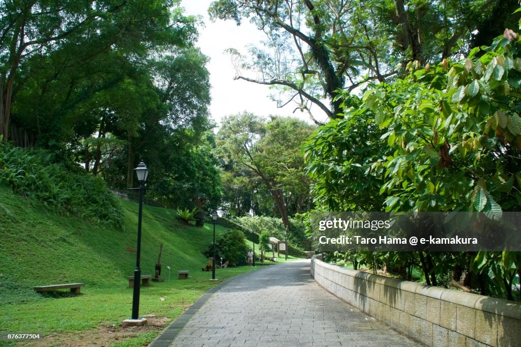 Fort Canning Park in Singapore