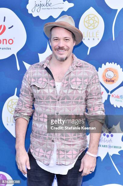 Michael Raymond-James attends Diono Presents Inaugural A Day of Thanks and Giving Event at The Beverly Hilton Hotel on November 19, 2017 in Beverly...