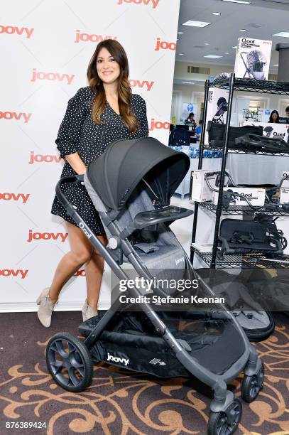 Angelique Cabral attends Diono Presents Inaugural A Day of Thanks and Giving Event at The Beverly Hilton Hotel on November 19, 2017 in Beverly Hills,...