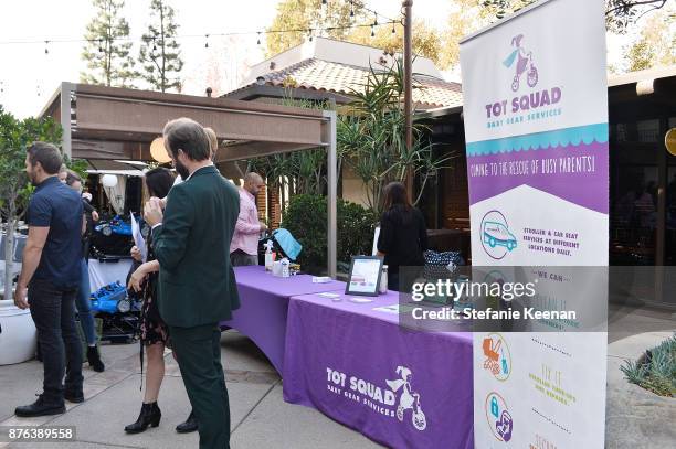 General view of atmosphere at Diono Presents Inaugural A Day of Thanks and Giving Event at The Beverly Hilton Hotel on November 19, 2017 in Beverly...