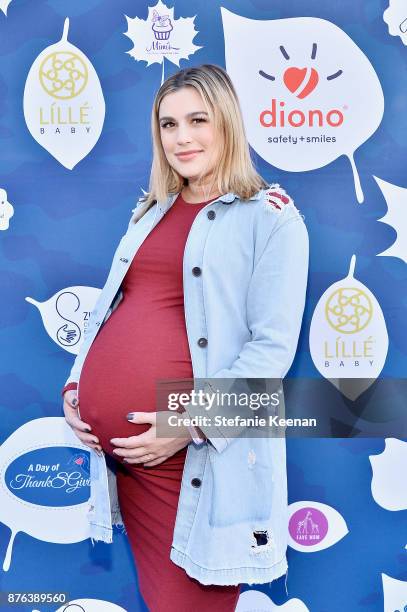 Carissa Culiner attends Diono Presents Inaugural A Day of Thanks and Giving Event at The Beverly Hilton Hotel on November 19, 2017 in Beverly Hills,...