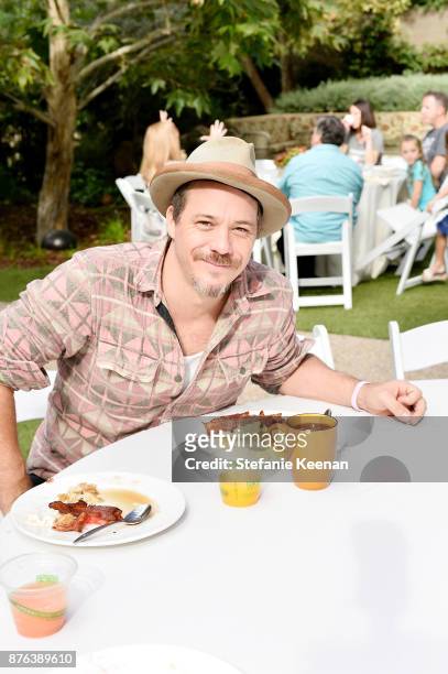 Michael Raymond-James attends Diono Presents Inaugural A Day of Thanks and Giving Event at The Beverly Hilton Hotel on November 19, 2017 in Beverly...