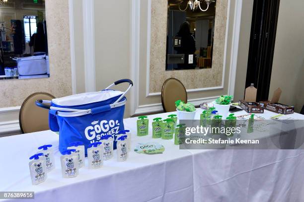 General view of atmosphere at Diono Presents Inaugural A Day of Thanks and Giving Event at The Beverly Hilton Hotel on November 19, 2017 in Beverly...