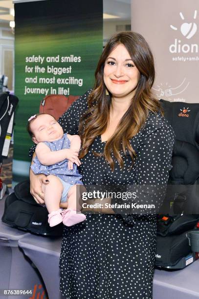 Angelique Cabral attends Diono Presents Inaugural A Day of Thanks and Giving Event at The Beverly Hilton Hotel on November 19, 2017 in Beverly Hills,...