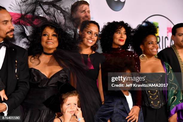 Raif-Henok Emmanuel Kendrick, Rhonda Ross Kendrick, Bronx Mowgli Wentz, Ashlee Simpson, Jagger Snow Ross, Evan Ross, Diana Ross, Ross Naess, Kimberly...