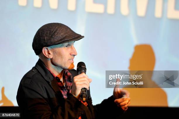 Director Craig Gillespie speaks onstage during the "I, Tonya" screening and interview with Craig Gillespie and Steven Rogers by Screenvision Media...