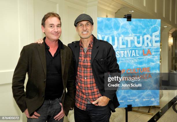 Writer Steven Rogers and director Craig Gillespie attend the "I, Tonya" screening and interview with Craig Gillespie and Steven Rogers by...