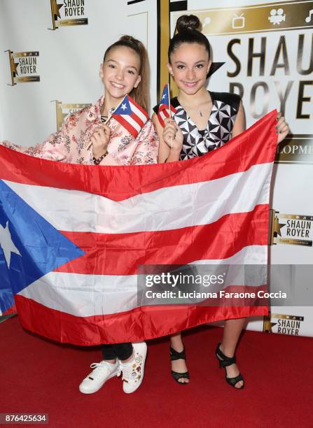 Jayden Bartels and Paris Bravo attend Gente Unidos: concert for Hurricane Relief in Puerto Rico at Whisky a Go Go on November 19, 2017 in West...