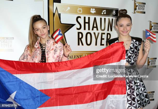 Jayden Bartels and Paris Bravo attend Gente Unidos: concert for Hurricane Relief in Puerto Rico at Whisky a Go Go on November 19, 2017 in West...