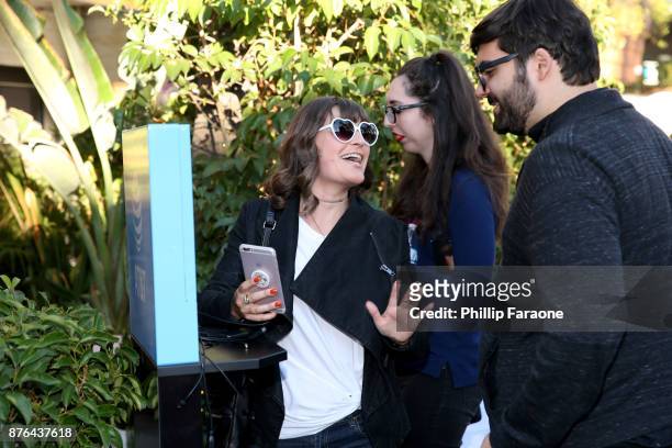 Guests attend Vulture Lounge during Vulture Festival LA presented by AT&T at The Hollywood Roosevelt Hotel on November 19, 2017 in Hollywood,...