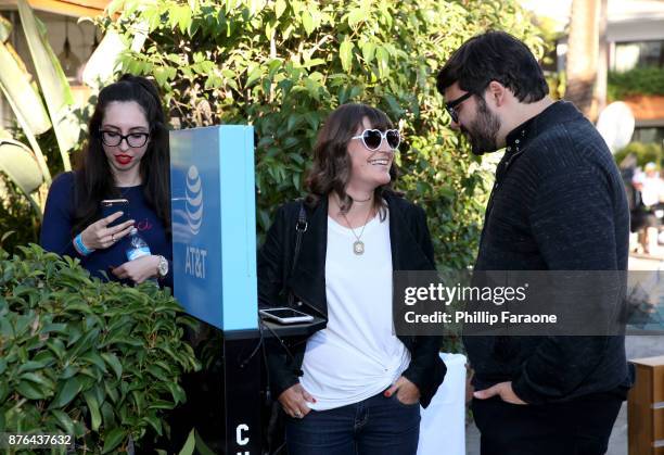 Guests attend Vulture Lounge during Vulture Festival LA presented by AT&T at The Hollywood Roosevelt Hotel on November 19, 2017 in Hollywood,...