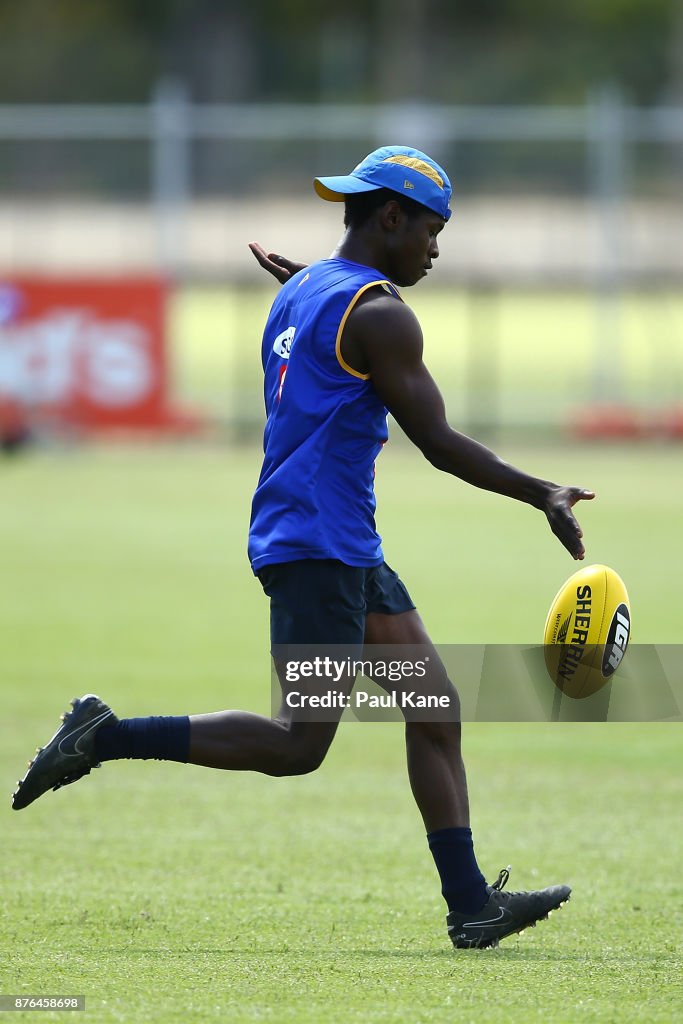 West Coast Eagles Training Session