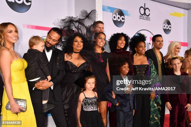 Raif-Henok Emmanuel Kendrick, Rhonda Ross Kendrick, Bronx Mowgli Wentz, Ashlee Simpson, Jagger Snow Ross, Evan Ross, Diana Ross, Ross Naess, Kimberly...