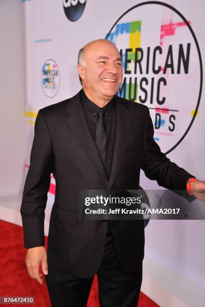 Kevin O'Leary attends the 2017 American Music Awards at Microsoft Theater on November 19, 2017 in Los Angeles, California.