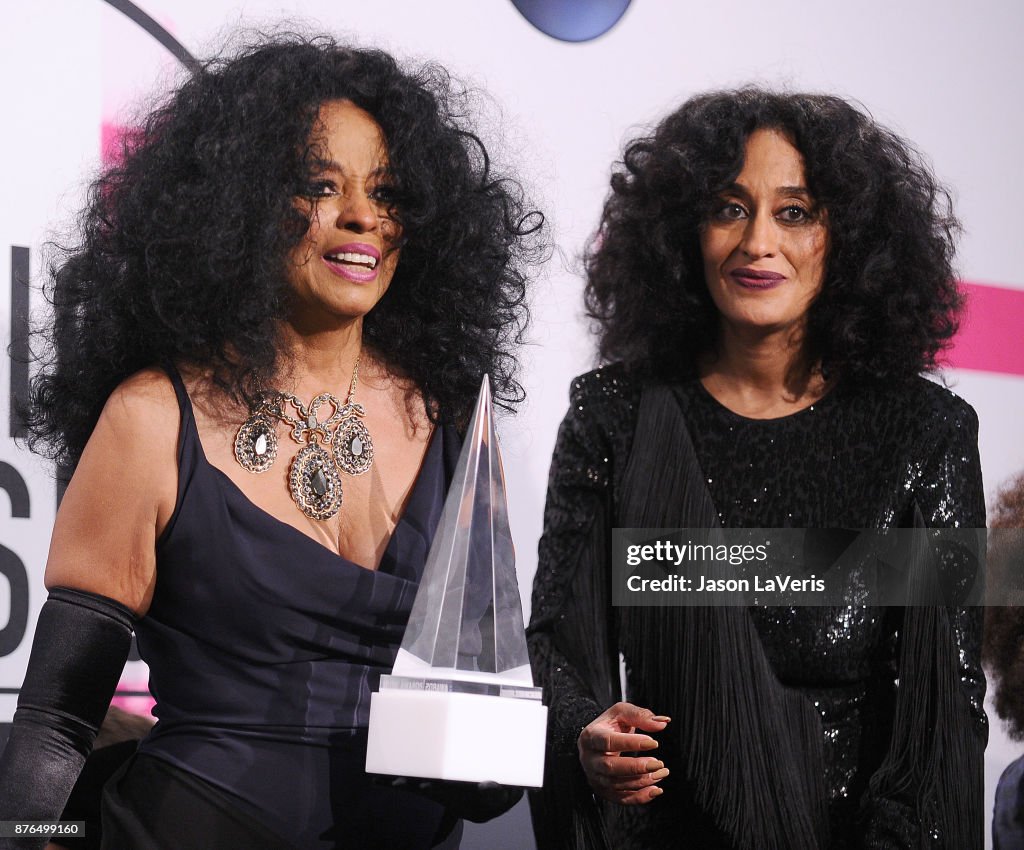 2017 American Music Awards - Press Room