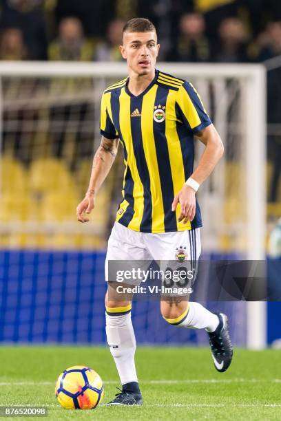 Roman Neustadter of Fenerbahce SK during the Turkish Spor Toto Super Lig football match between Fenerbahce and Demir Grup Sivasspor on November 19,...