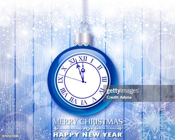 happy new year card - new year background table stock illustrations