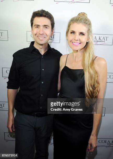 Drew Milford and Kathy Kolla attend the "Who Is Billy Bones?" TV Premiere Event on November 19, 2017 in Beverly Hills, California.
