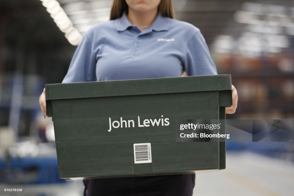 Inside The John Lewis Plc Distribution Centre