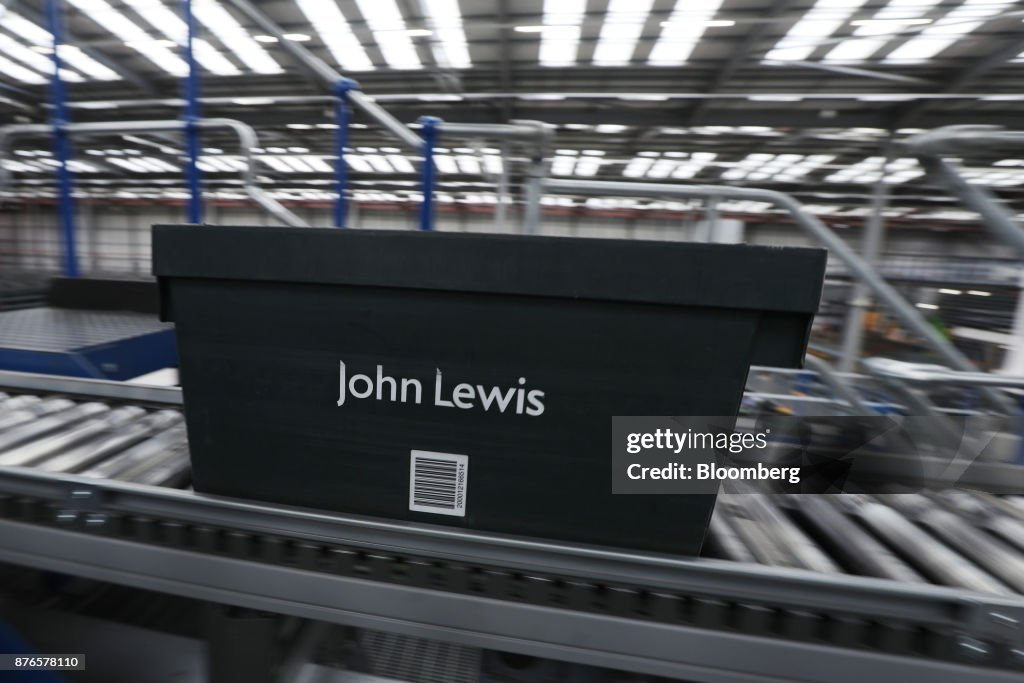 Inside The John Lewis Plc Distribution Centre