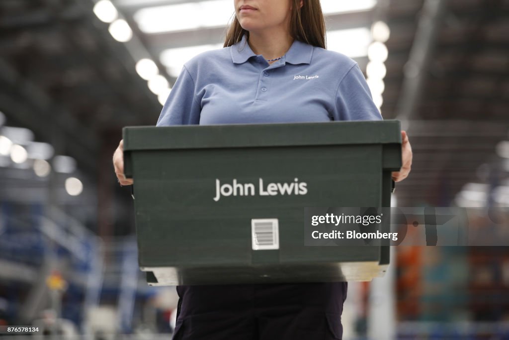 Inside The John Lewis Plc Distribution Centre