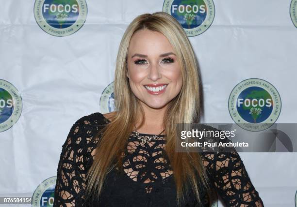 Actress Alex Rose Wiesel attends the 4th annual Evening Of Hope at The La Loggia restaurant on November 19, 2017 in Studio City, California.