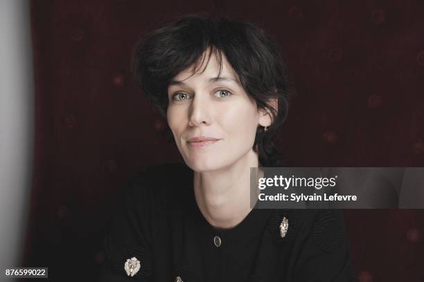Actress Clotilde Hesme is photographed for Self Assignment on October, 2017 in Namur, France.