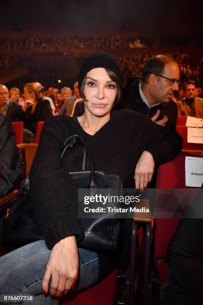 Anouschka Renzi attends the 50 years Hey Music event 'Thank you Juergen Juergens' on November 19, 2017 in Berlin, Germany.