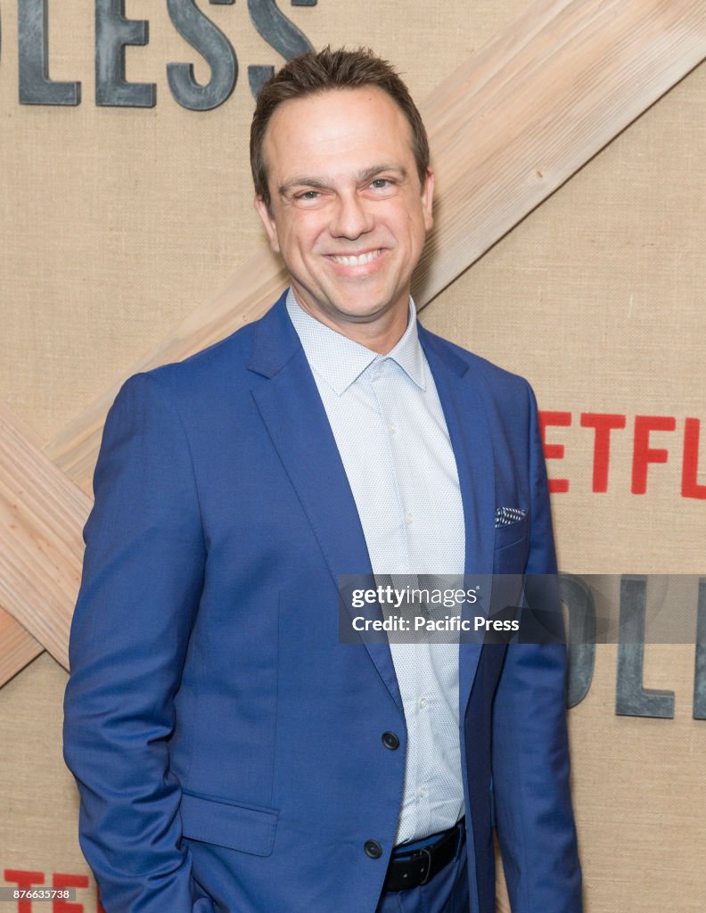 Carlos Rafael Rivera attends Netflix Godless premiere at...