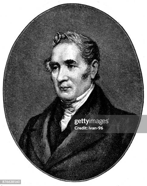 Stephenson 47 George Stephenson High Res Illustrations - Getty Images