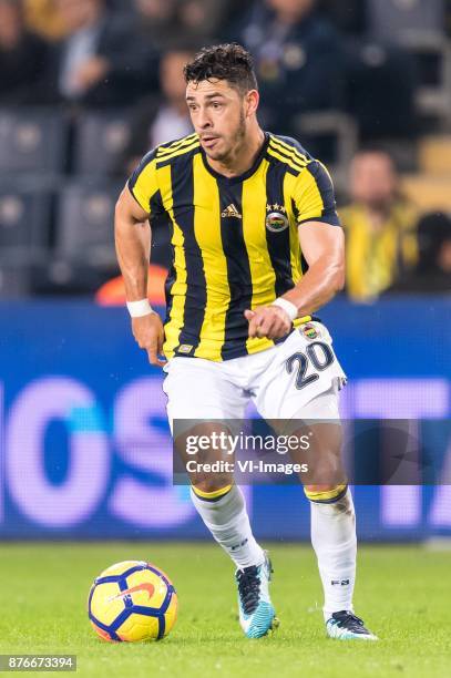 Giuliano Victor de Paula of Fenerbahce SK during the Turkish Spor Toto Super Lig football match between Fenerbahce and Demir Grup Sivasspor on...