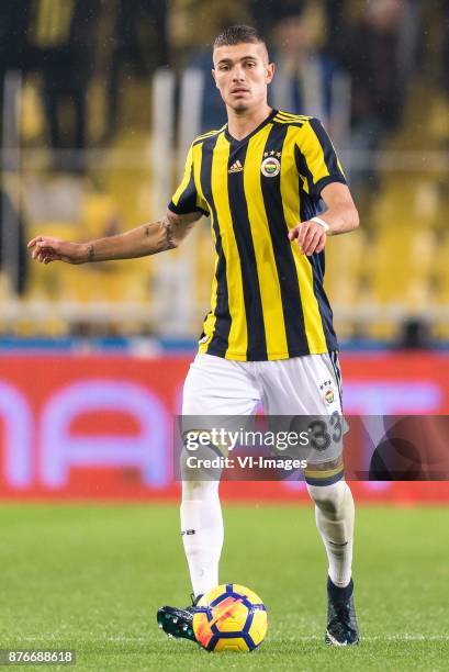 Roman Neustadter of Fenerbahce SK during the Turkish Spor Toto Super Lig football match between Fenerbahce and Demir Grup Sivasspor on November 19,...